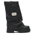 CHUNKY – Leather Boots Black-Sneaker-CRISTIANZEROTRE