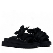 Black Leather Sandals