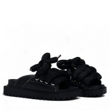 Black Leather Sandals