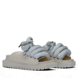 White Leather Sandals