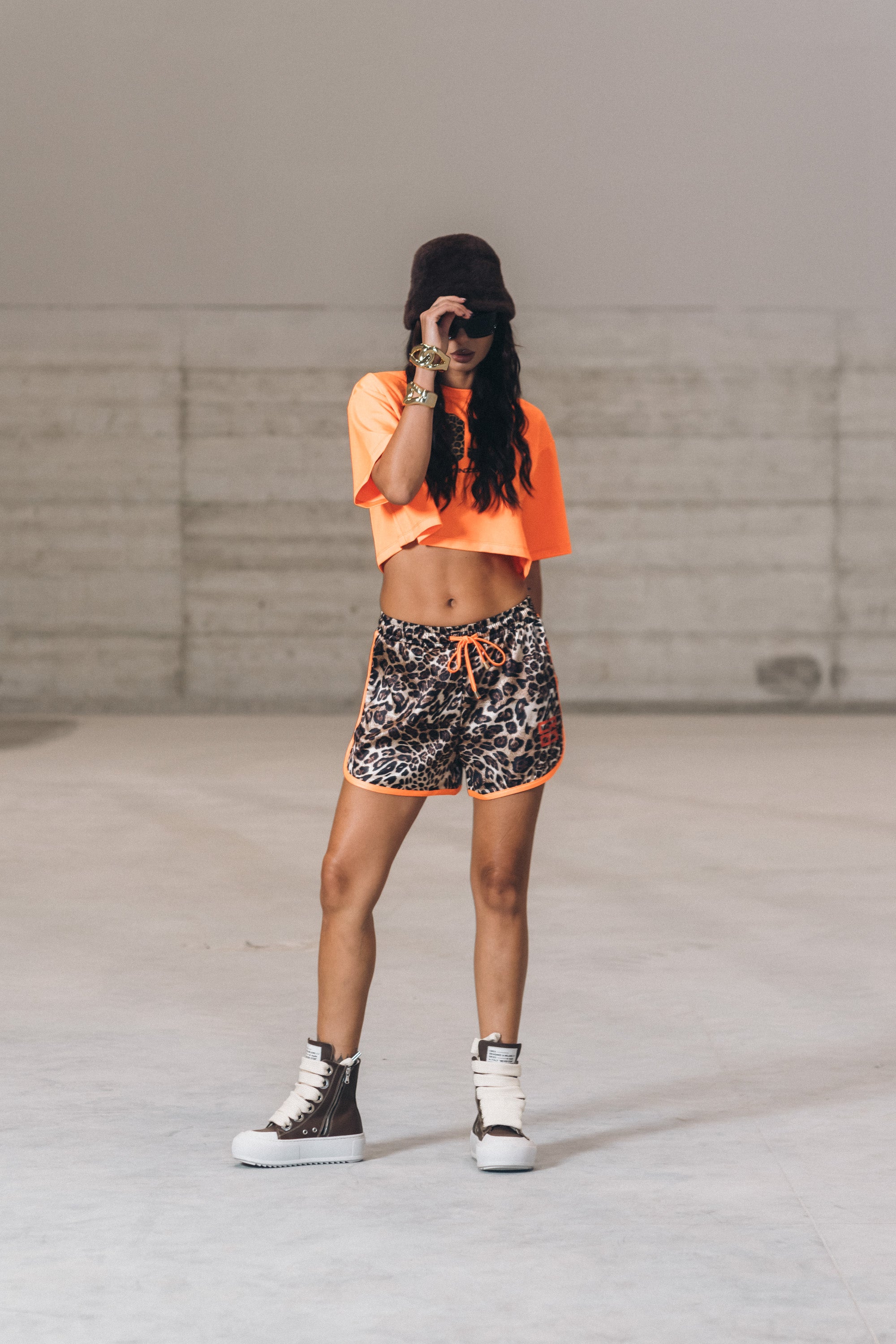 SET - Orange Tee & Pants with Bulk