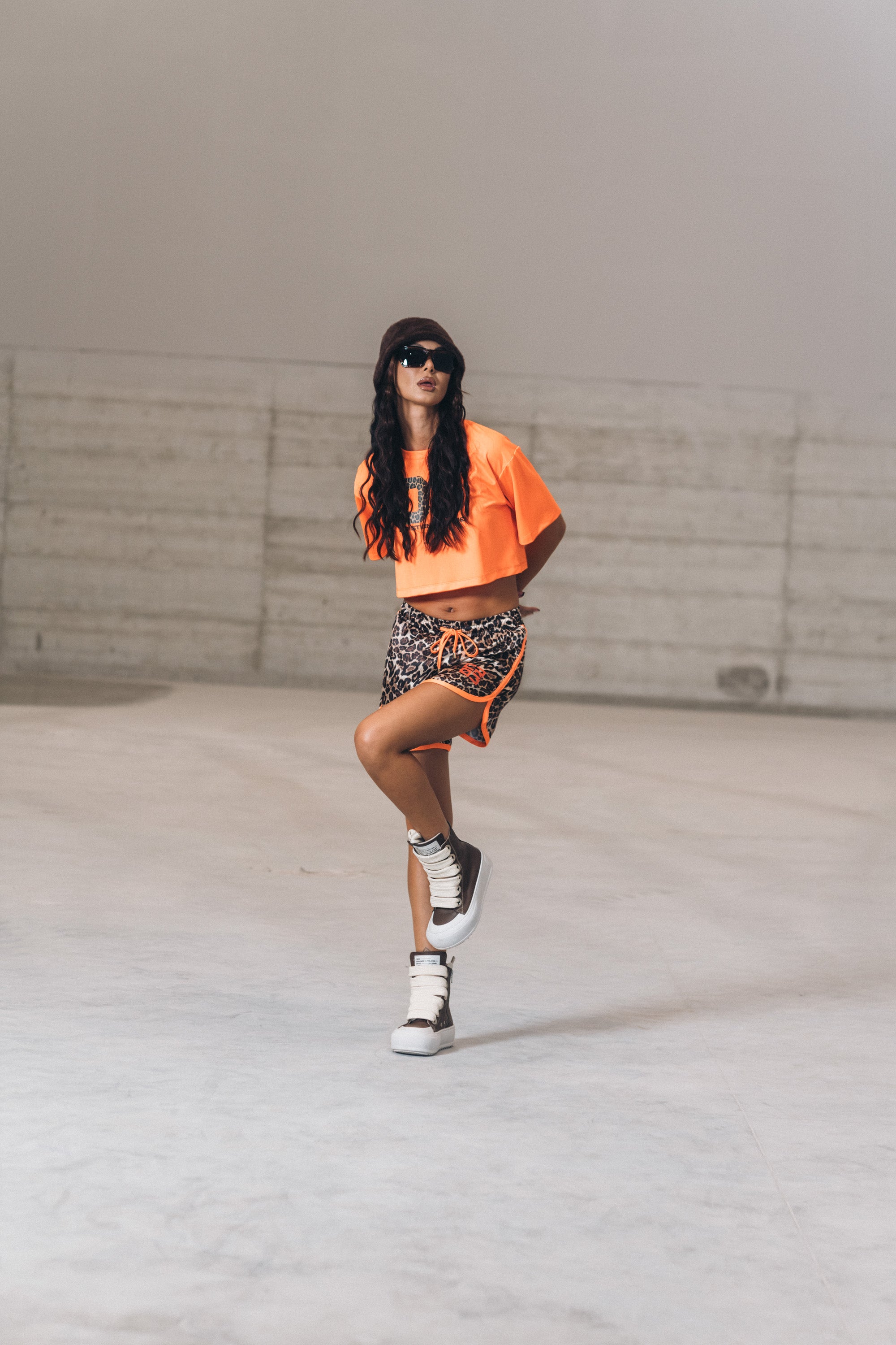 SET - Orange Tee & Pants with Bulk