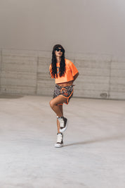 SET - Orange Tee & Pants with Bulk