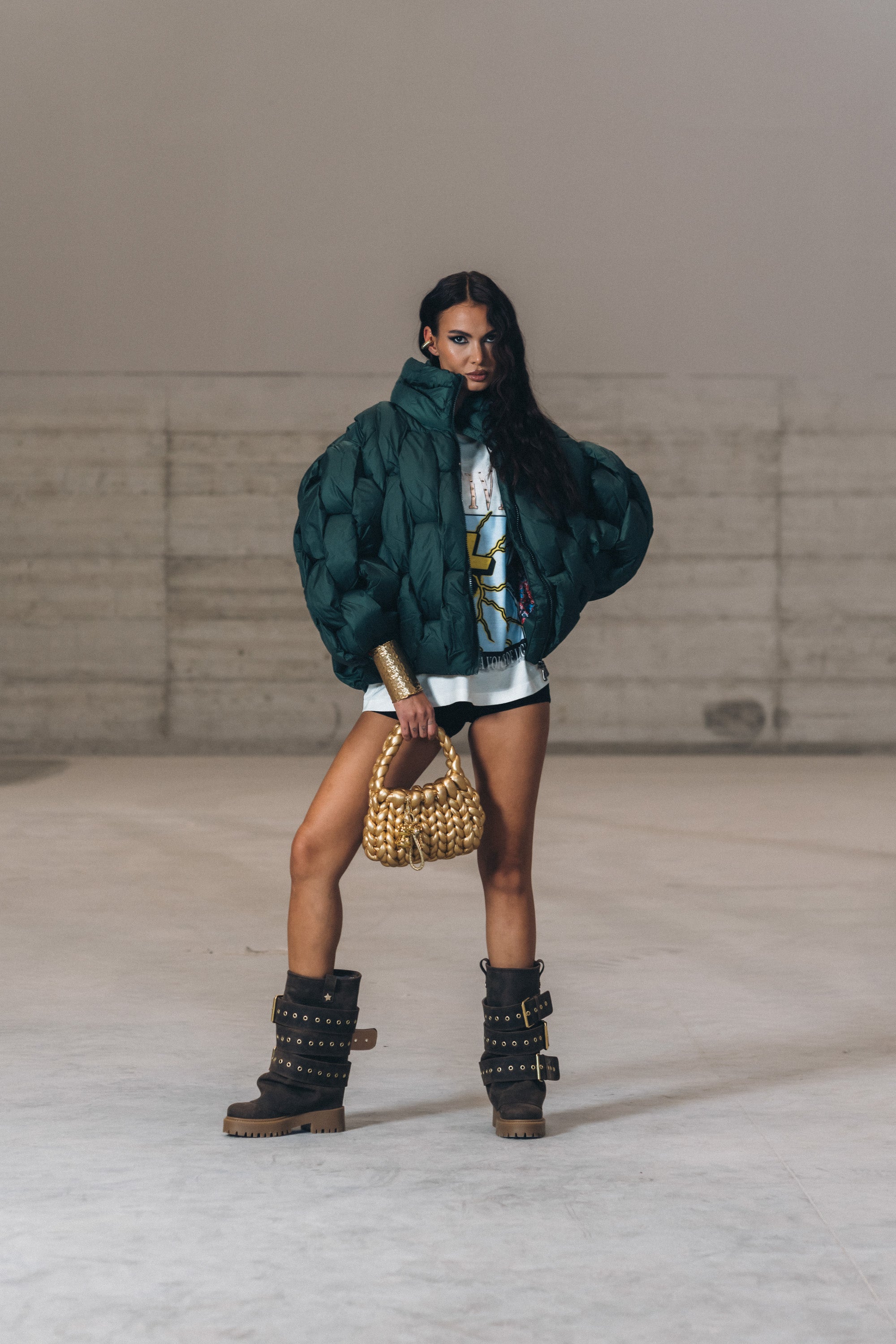 SET - Green Glacier & Chunky Belts