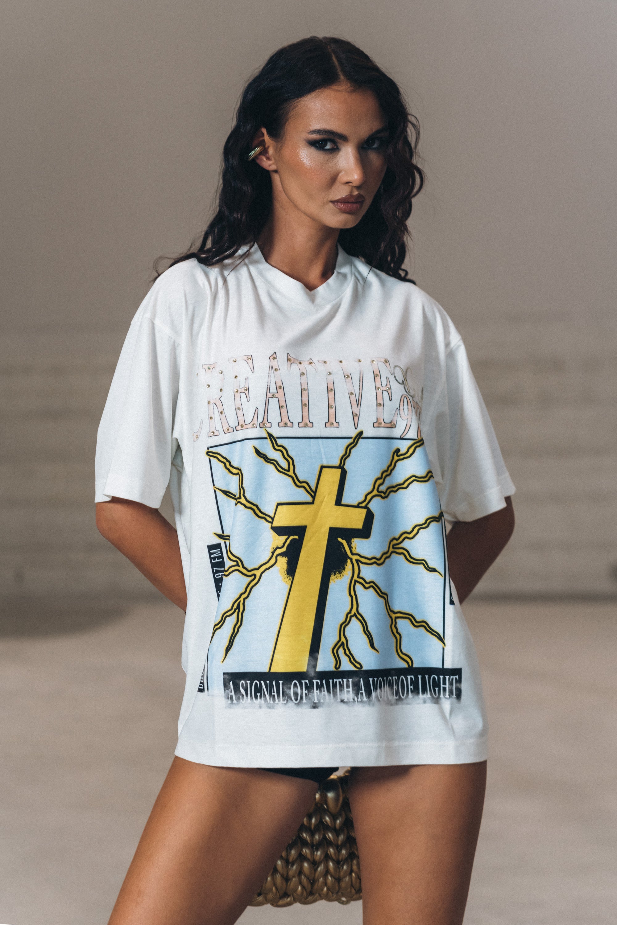 SET - Tee & Knotty Gold