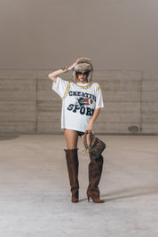 SET - Tee cream, Storm & Knotty Leopard