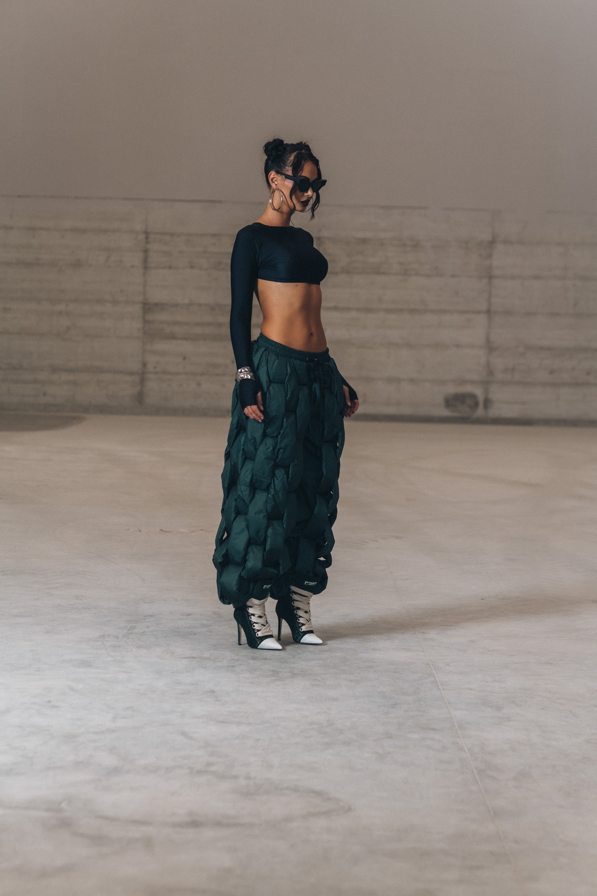 SET - Glacier Pant & Rush Green