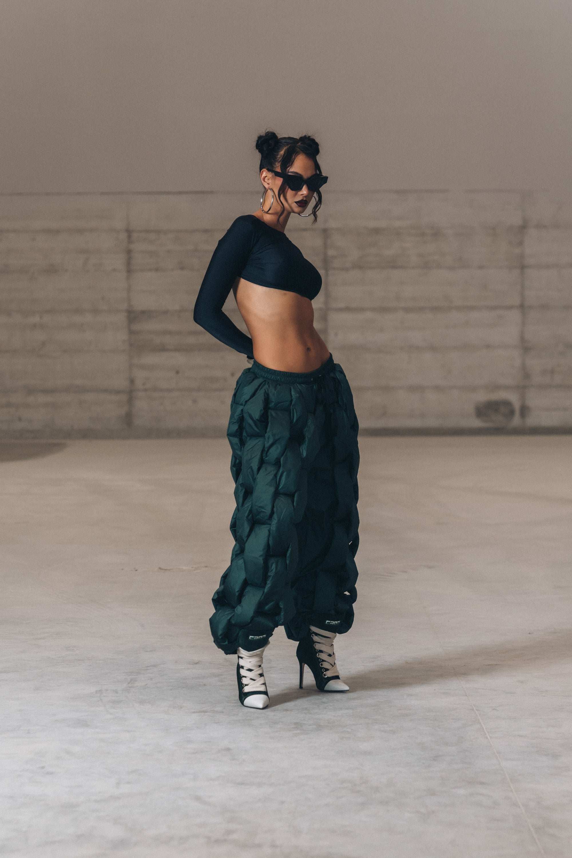 SET - Glacier Pant & Rush Green