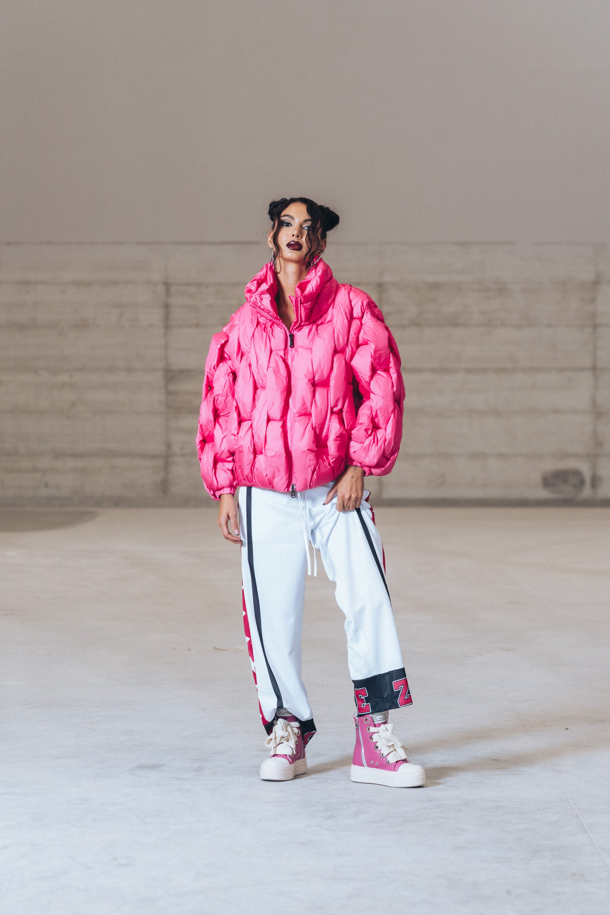 SET - Fuchsia Glacier, Pants and Calipso