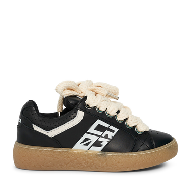 Dude – Black Leather-Sneaker-CRISTIANZEROTRE