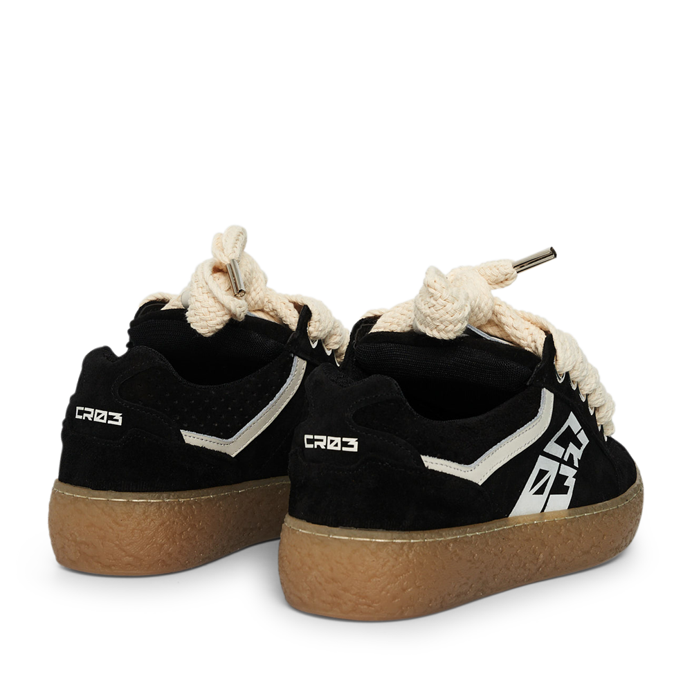 Dude – Black Suede-Sneaker-CRISTIANZEROTRE