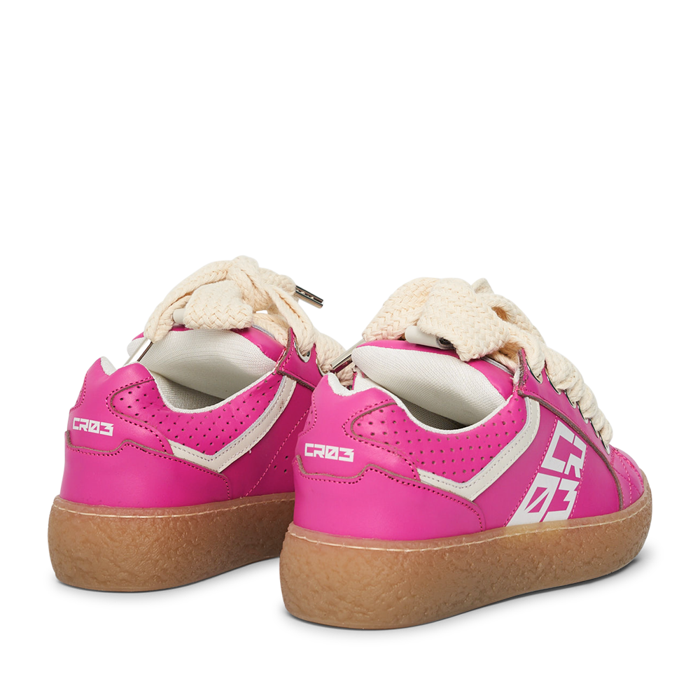 Dude – Fuxia Leather-Sneaker-CRISTIANZEROTRE