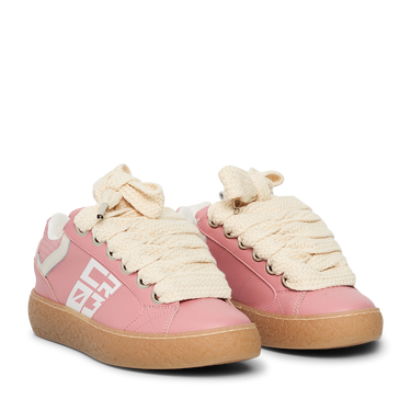 Dude – Pink Leather-Sneaker-CRISTIANZEROTRE