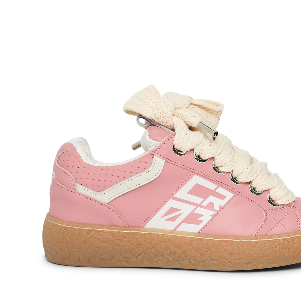 Dude – Pink Leather-Sneaker-CRISTIANZEROTRE