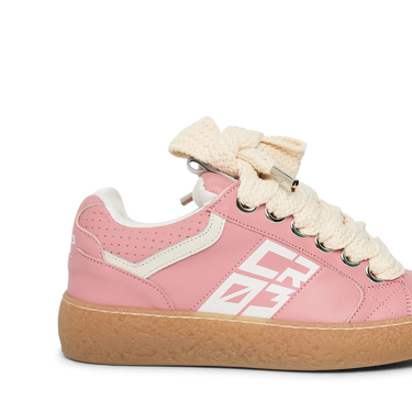Dude – Pink Leather-Sneaker-CRISTIANZEROTRE
