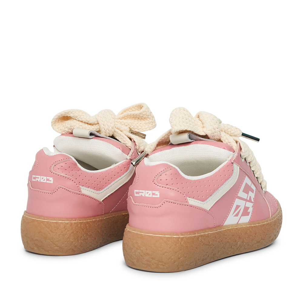 Dude – Pink Leather-Sneaker-CRISTIANZEROTRE
