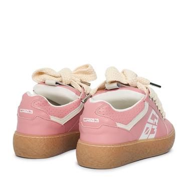 Dude – Pink Leather-Sneaker-CRISTIANZEROTRE