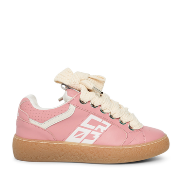 Dude – Pink Leather-Sneaker-CRISTIANZEROTRE