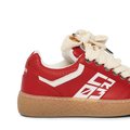 Dude – Red Leather-Sneaker-CRISTIANZEROTRE