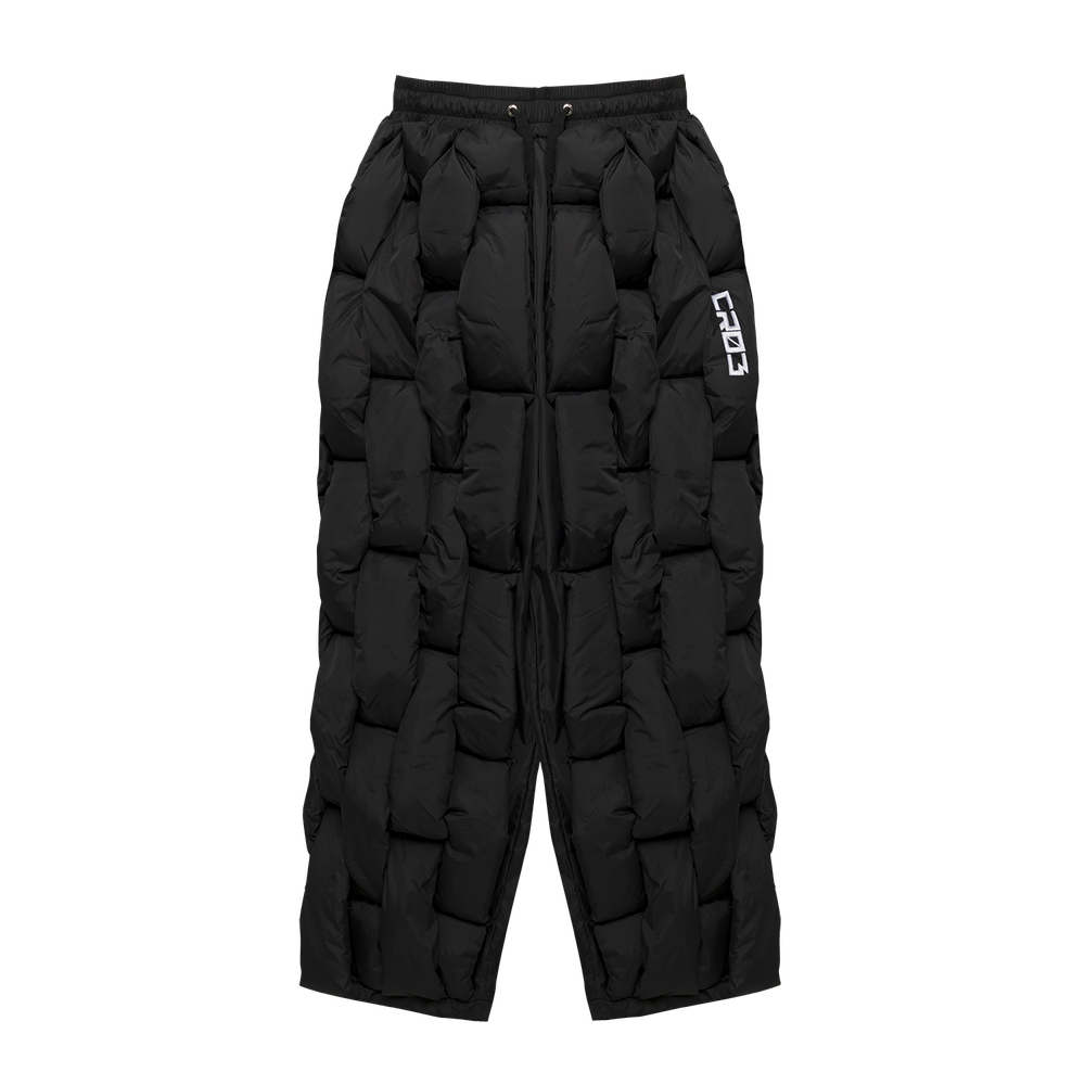 GLACIER PANT – Black Weave Pant – CRISTIANZEROTRE GLACIER PANT – Black Weave Pant – CRISTIANZEROTRE