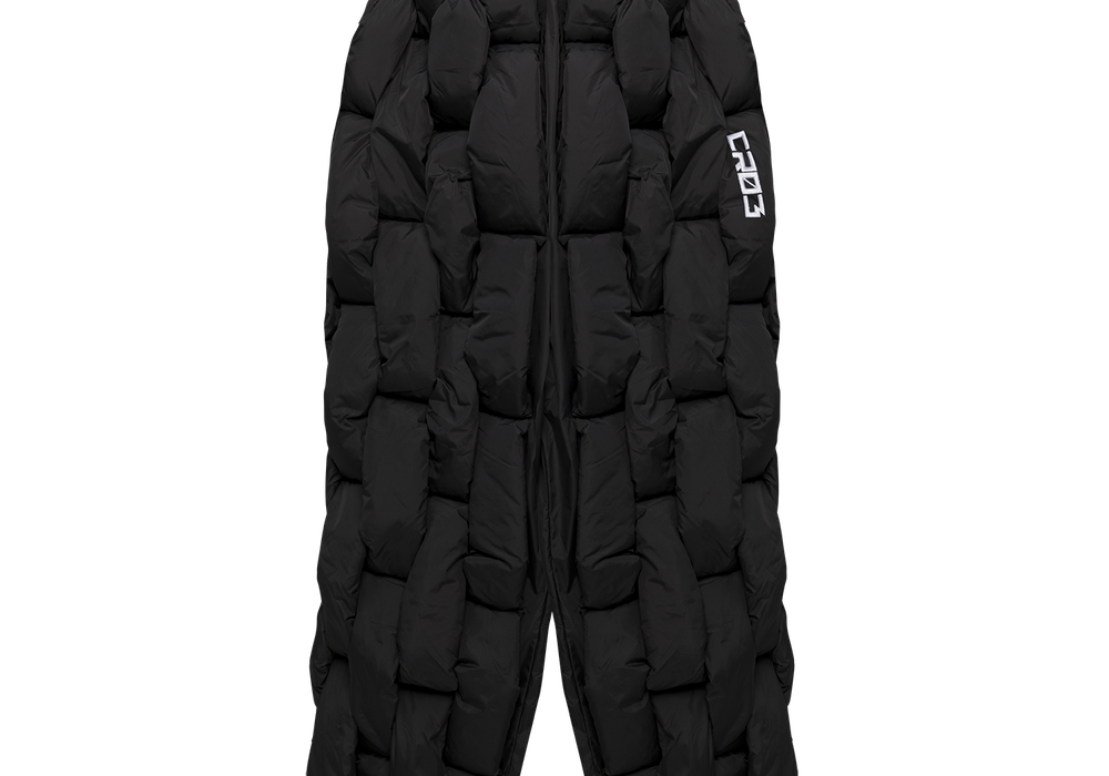 Glacier Pant – Black Weave Pant-Outwear-CRISTIANZEROTRE