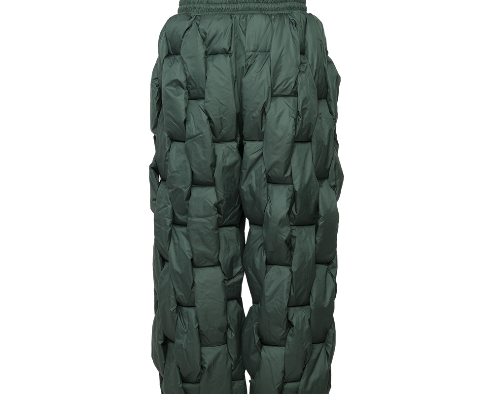 Glacier Pant – Green Weave Pant-Outwear-CRISTIANZEROTRE