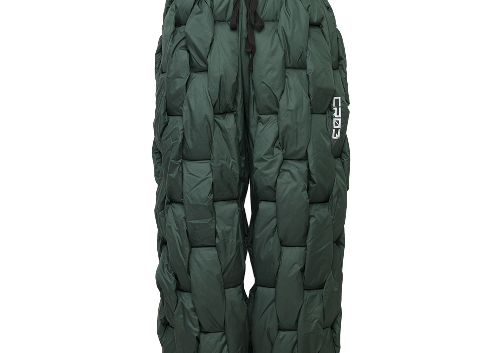 Glacier Pant – Green Weave Pant-Outwear-CRISTIANZEROTRE