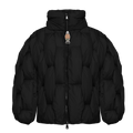 Glacier Puffer – Black Weave-Outwear-CRISTIANZEROTRE