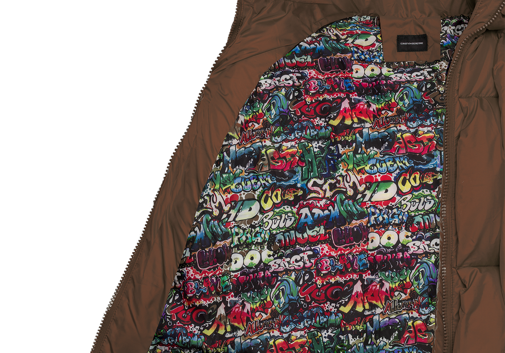 Glacier Puffer – Bronze Weave-Outwear-CRISTIANZEROTRE