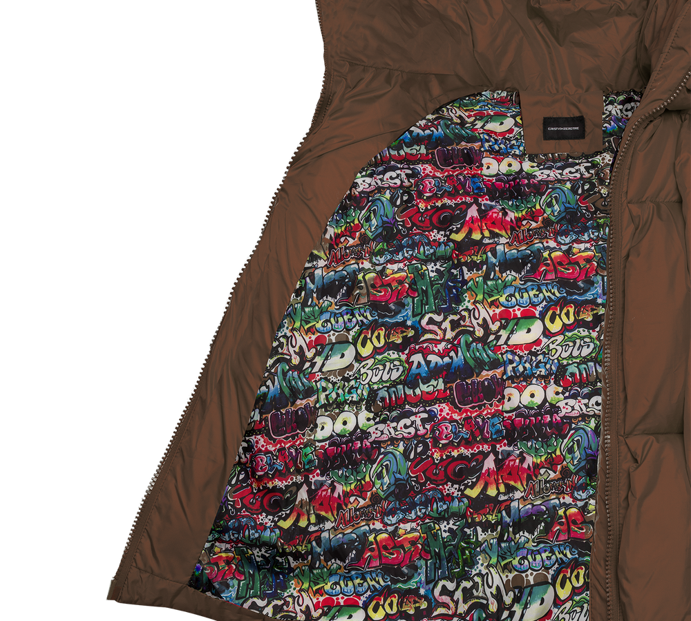 Glacier Puffer – Bronze Weave-Outwear-CRISTIANZEROTRE