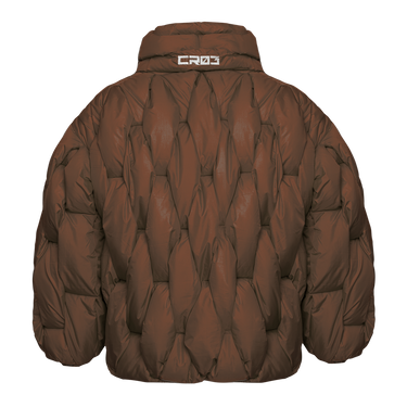 Glacier Puffer – Bronze Weave-Outwear-CRISTIANZEROTRE
