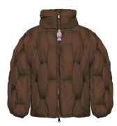 Glacier Puffer – Bronze Weave-Outwear-CRISTIANZEROTRE