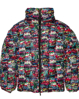 Glacier Puffer – Fantasy Weave-Outwear-CRISTIANZEROTRE