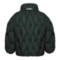 Glacier Puffer – Green Weave-Outwear-CRISTIANZEROTRE