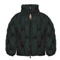 Glacier Puffer – Green Weave-Outwear-CRISTIANZEROTRE