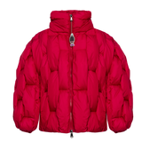 GLACIER PUFFER – Red Weave