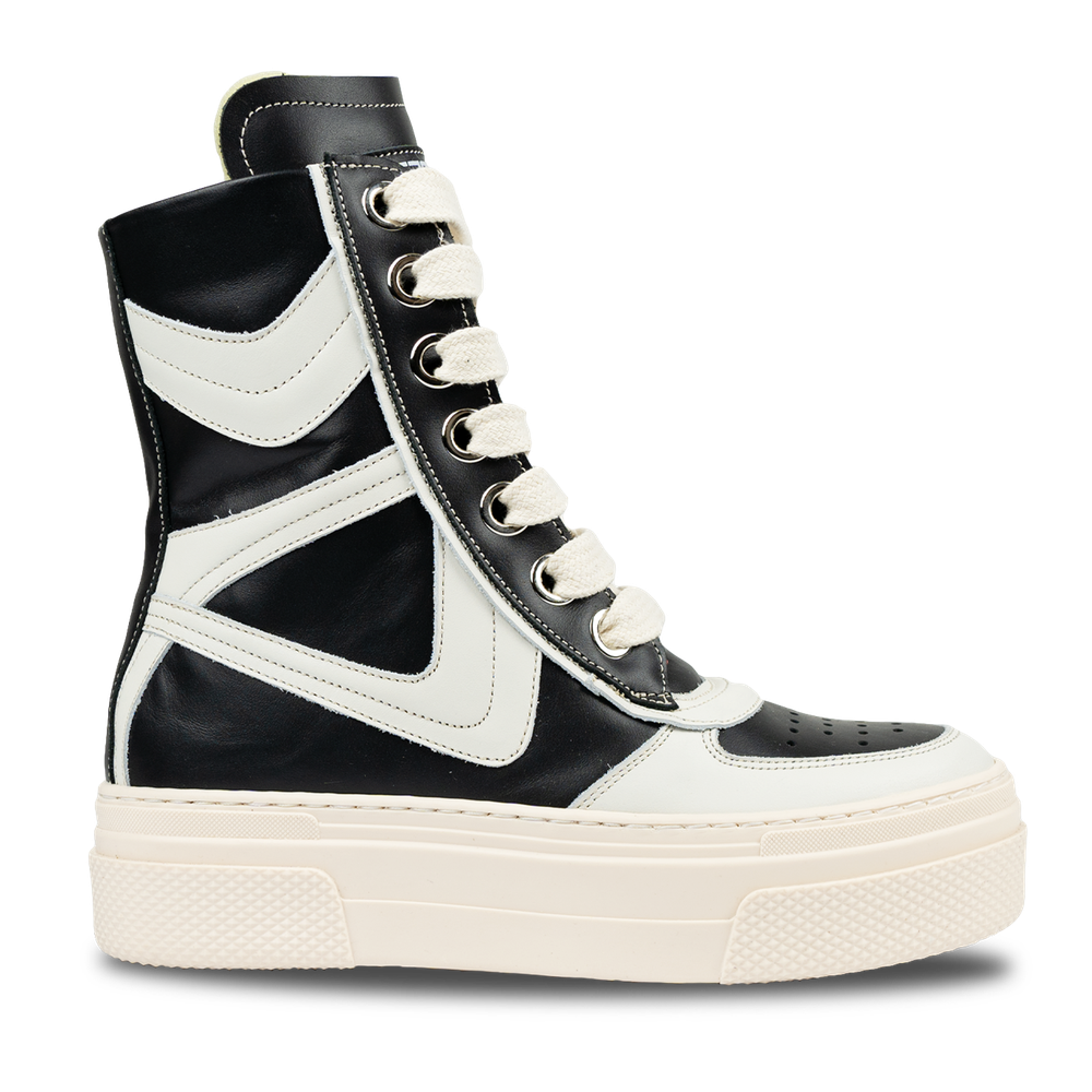 Iside – Black Leather-Sneaker-CRISTIANZEROTRE