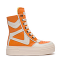 Iside – Orange Leather-Sneaker-CRISTIANZEROTRE