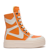 Iside – Orange Leather-Sneaker-CRISTIANZEROTRE