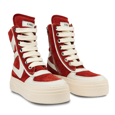 Iside – Red Suede-Sneaker-CRISTIANZEROTRE
