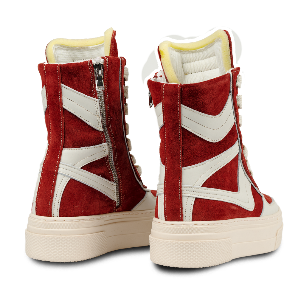 Iside – Red Suede-Sneaker-CRISTIANZEROTRE