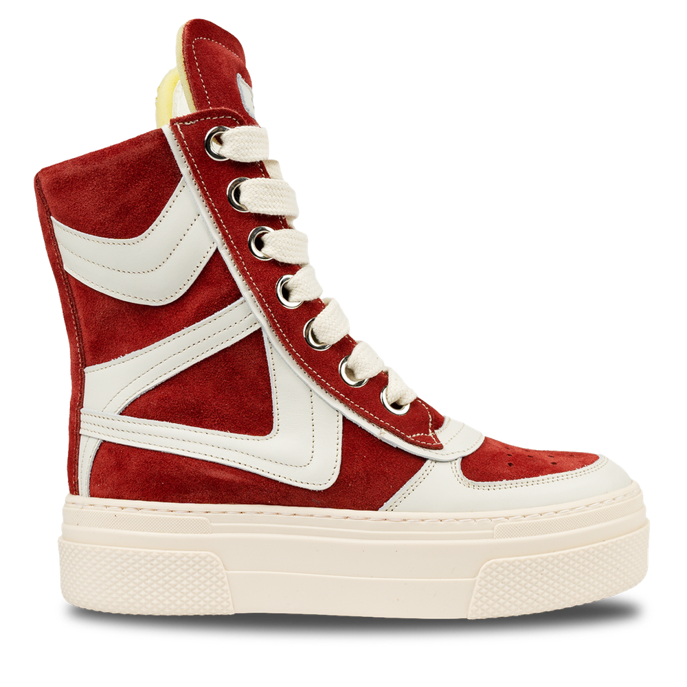 Iside – Red Suede-Sneaker-CRISTIANZEROTRE
