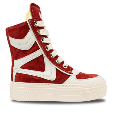 Iside – Red Suede-Sneaker-CRISTIANZEROTRE