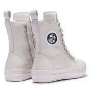 MIRAGE – Cream Leather with Cream Laces