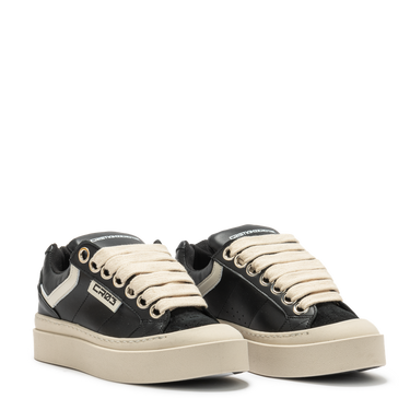 New Shoes – Black Leather-Sneaker-CRISTIANZEROTRE
