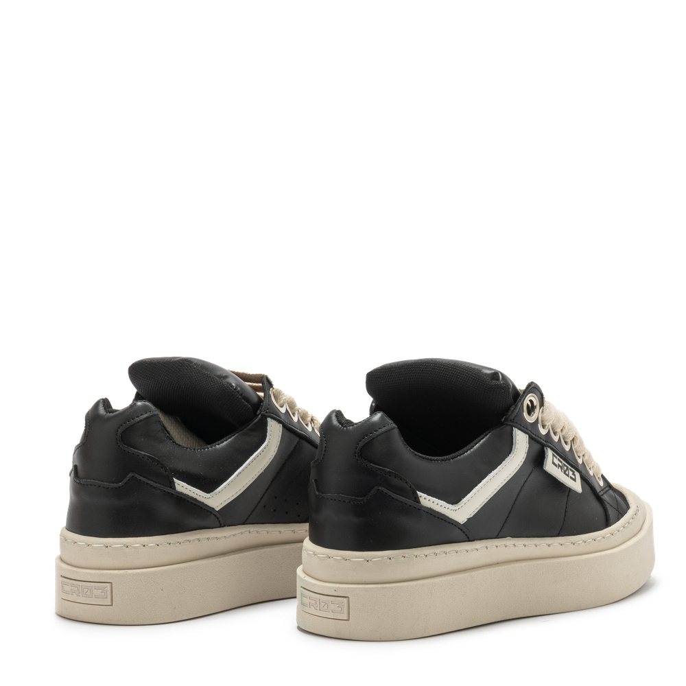New Shoes – Black Leather-Sneaker-CRISTIANZEROTRE