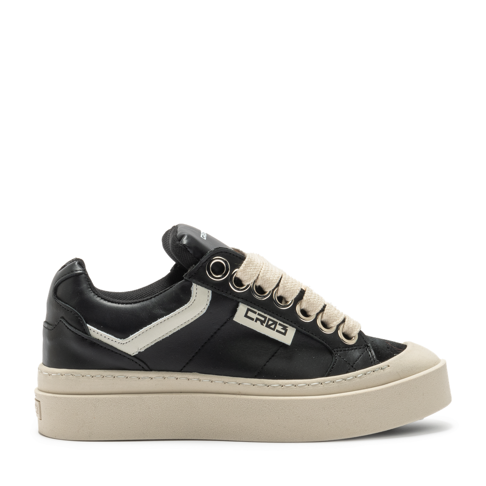 New Shoes – Black Leather-Sneaker-CRISTIANZEROTRE