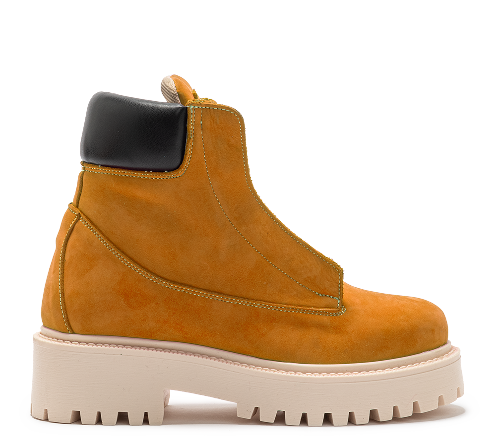 Starboot – Beige Nabuk-Sneaker-CRISTIANZEROTRE