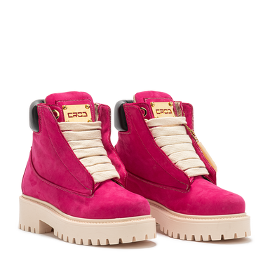 Starboot – Fuxia Nabuk-Sneaker-CRISTIANZEROTRE