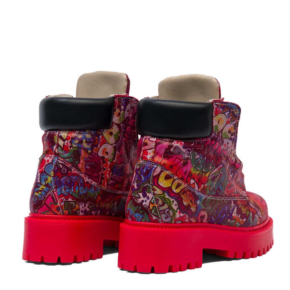 Starboot – Red Cartoon-Sneaker-CRISTIANZEROTRE